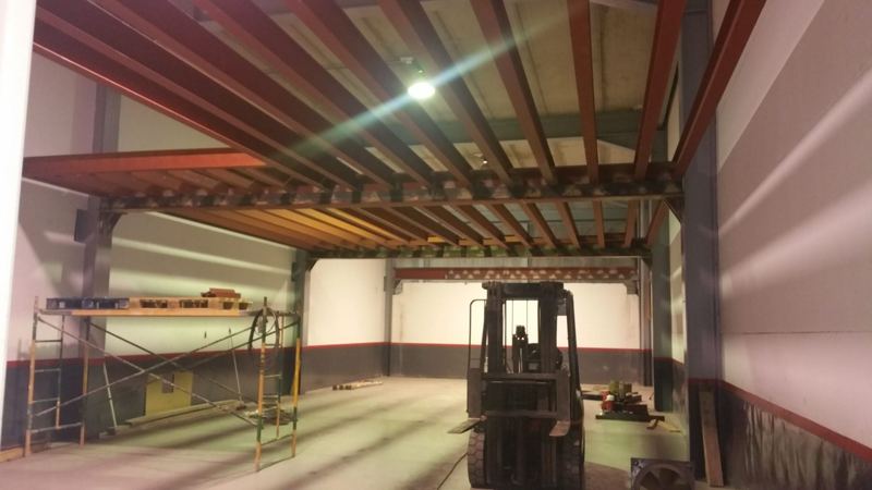 Refuerzo estructural con vigas